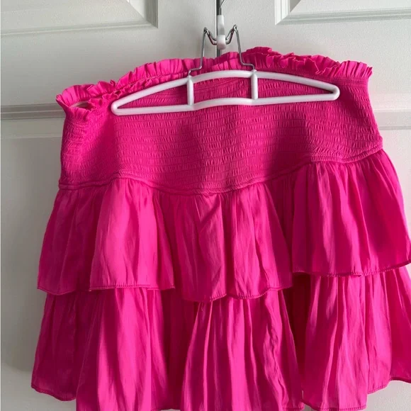 Pink Ruffled Skort - Picture 2 of 3